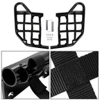 Nerf Bars Foot Guard Pegs For Yamaha Raptor 700 YFM 700 YFM700 Black