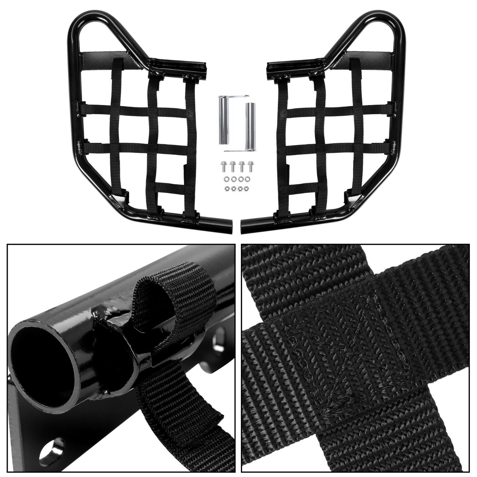 Nerf Bars Foot Guard Pegs For Yamaha Raptor 700 YFM 700 YFM700 Black