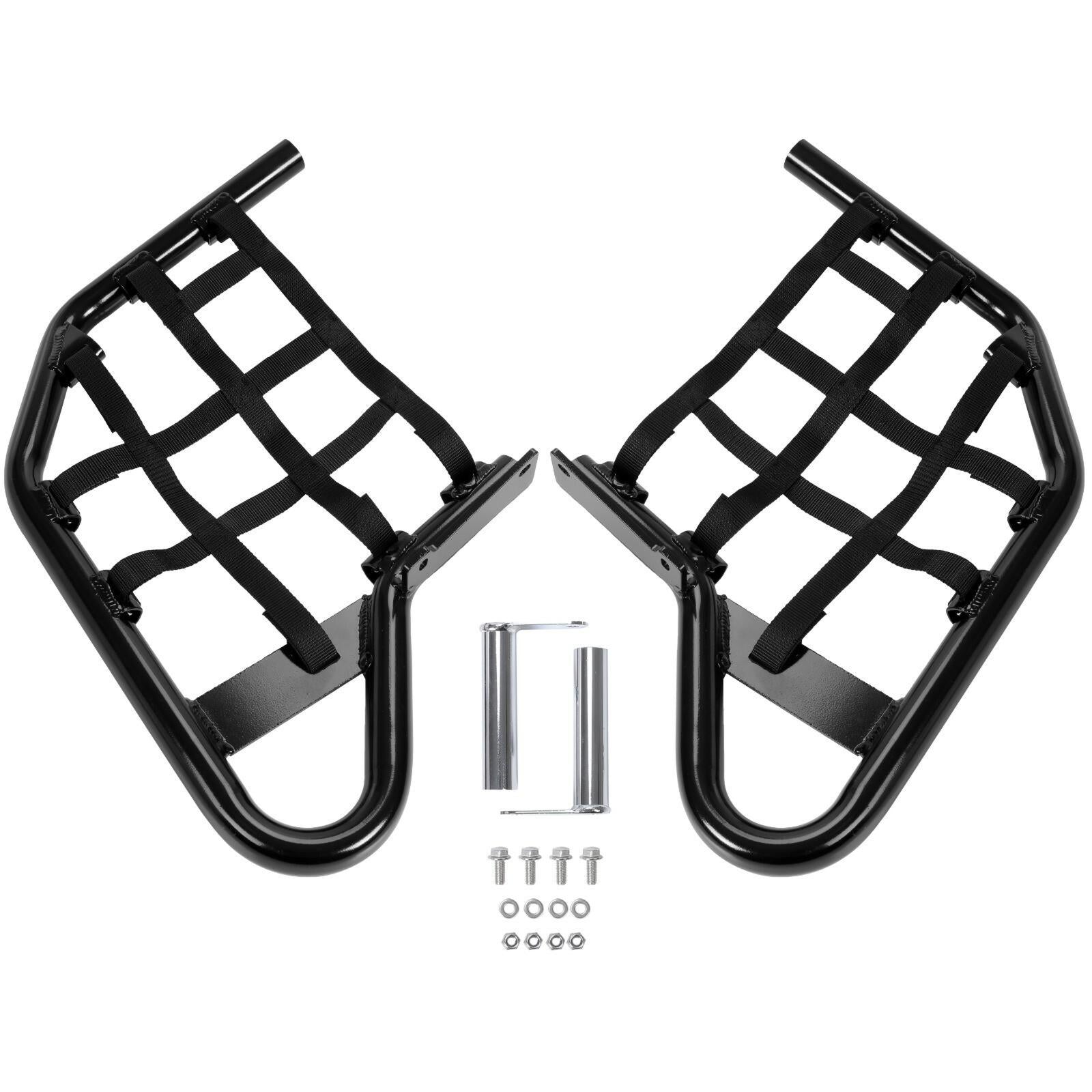 Nerf Bars Foot Guard Pegs For Yamaha Raptor 700 YFM 700 YFM700 Black