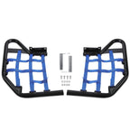 Blue Aluminium Side Step Nerf Bars Foot Peg For Yamaha Raptor 700 YFM 700 YFM700