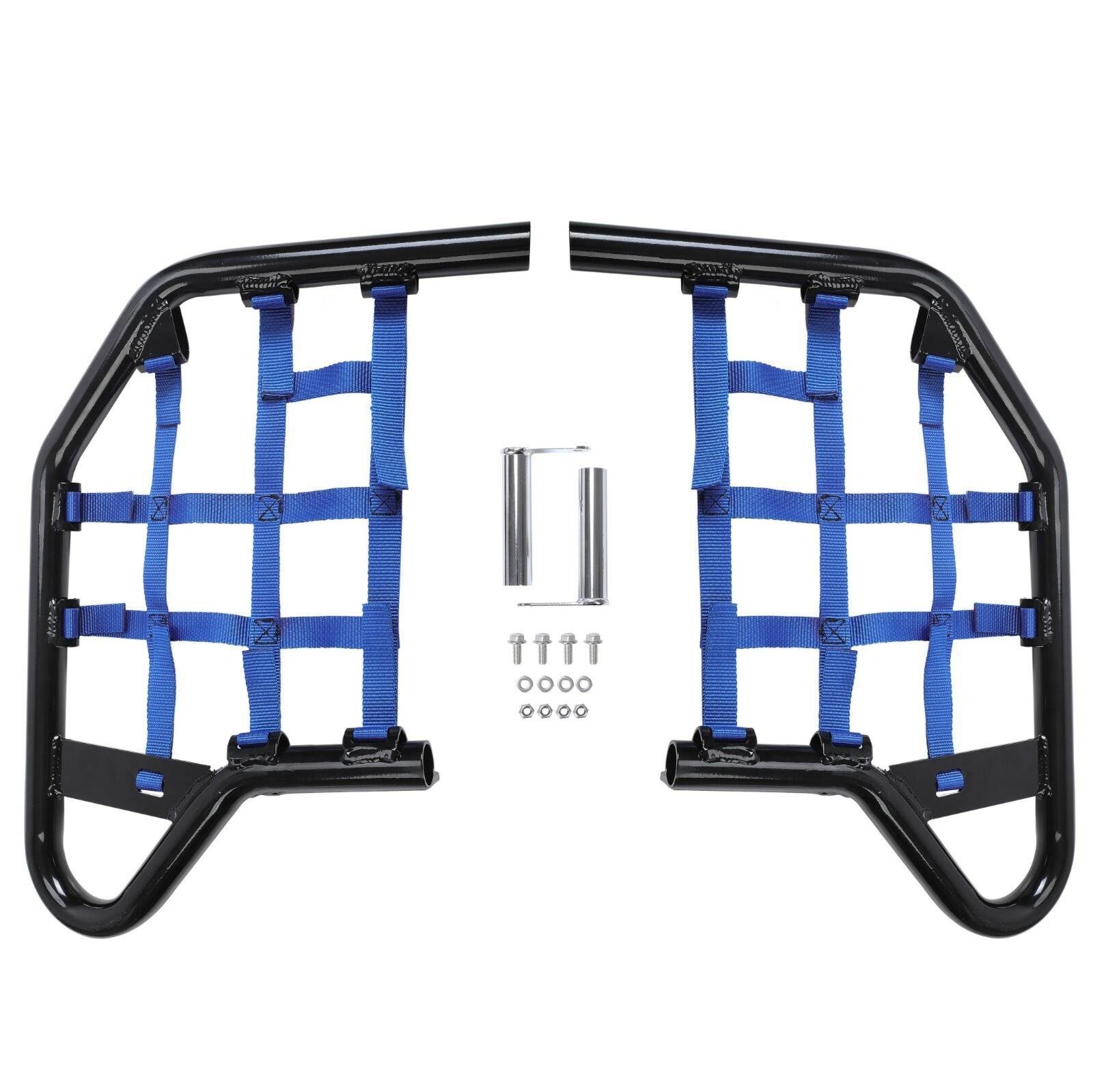 Blue Aluminium Side Step Nerf Bars Foot Peg For Yamaha Raptor 700 YFM 700 YFM700