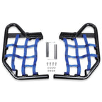 Blue Aluminium Side Step Nerf Bars Foot Peg For Yamaha Raptor 700 YFM 700 YFM700