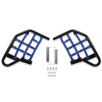 Blue Aluminium Side Step Nerf Bars Foot Peg For Yamaha Raptor 700 YFM 700 YFM700