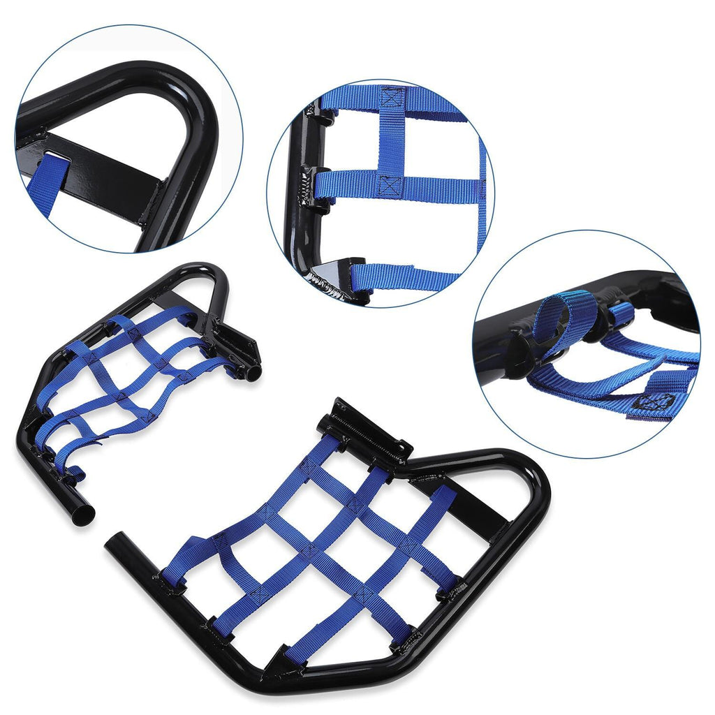 Blue Aluminium Side Step Nerf Bars Foot Peg For Yamaha Raptor 700 YFM 700 YFM700