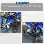 Blue Aluminium Side Step Nerf Bars Foot Peg For Yamaha Raptor 700 YFM 700 YFM700