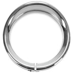 7" Headlight 4.5 Passing Light Trim Ring Bezel Visor Fit For Harley Touring 94+
