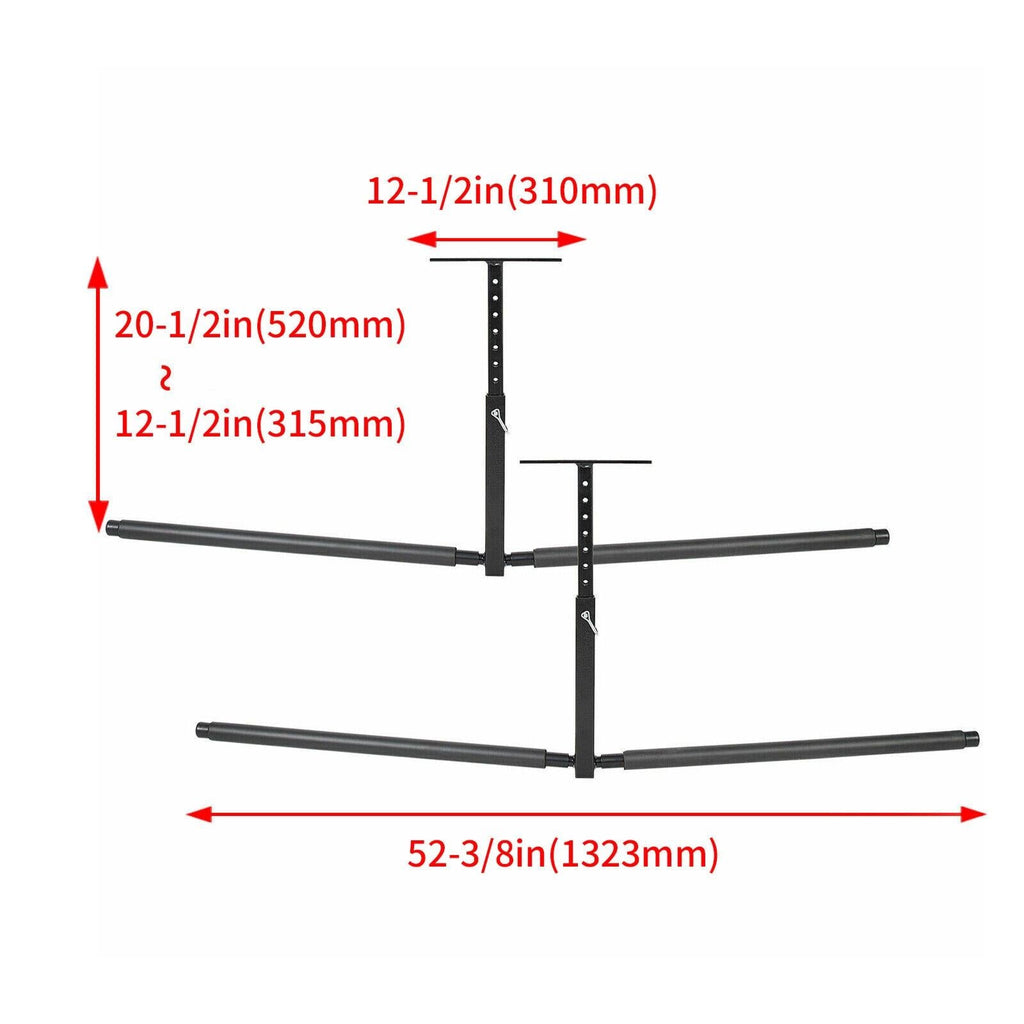 2 Kayak Ceiling Storage Rack | Hi-Port 2 | Adjustable Overhead Mount Frame
