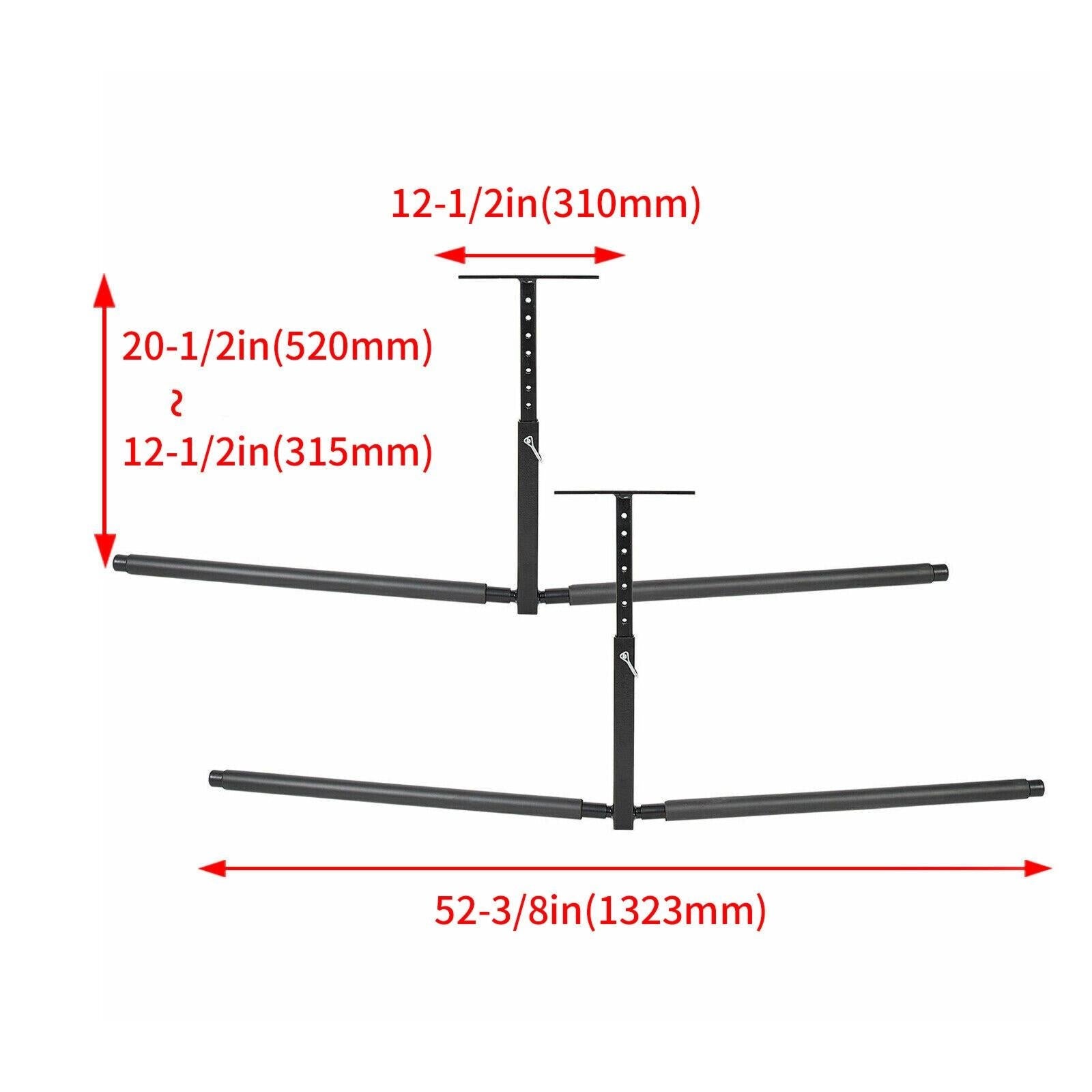 2 Kayak Ceiling Storage Rack | Hi-Port 2 | Adjustable Overhead Mount Frame