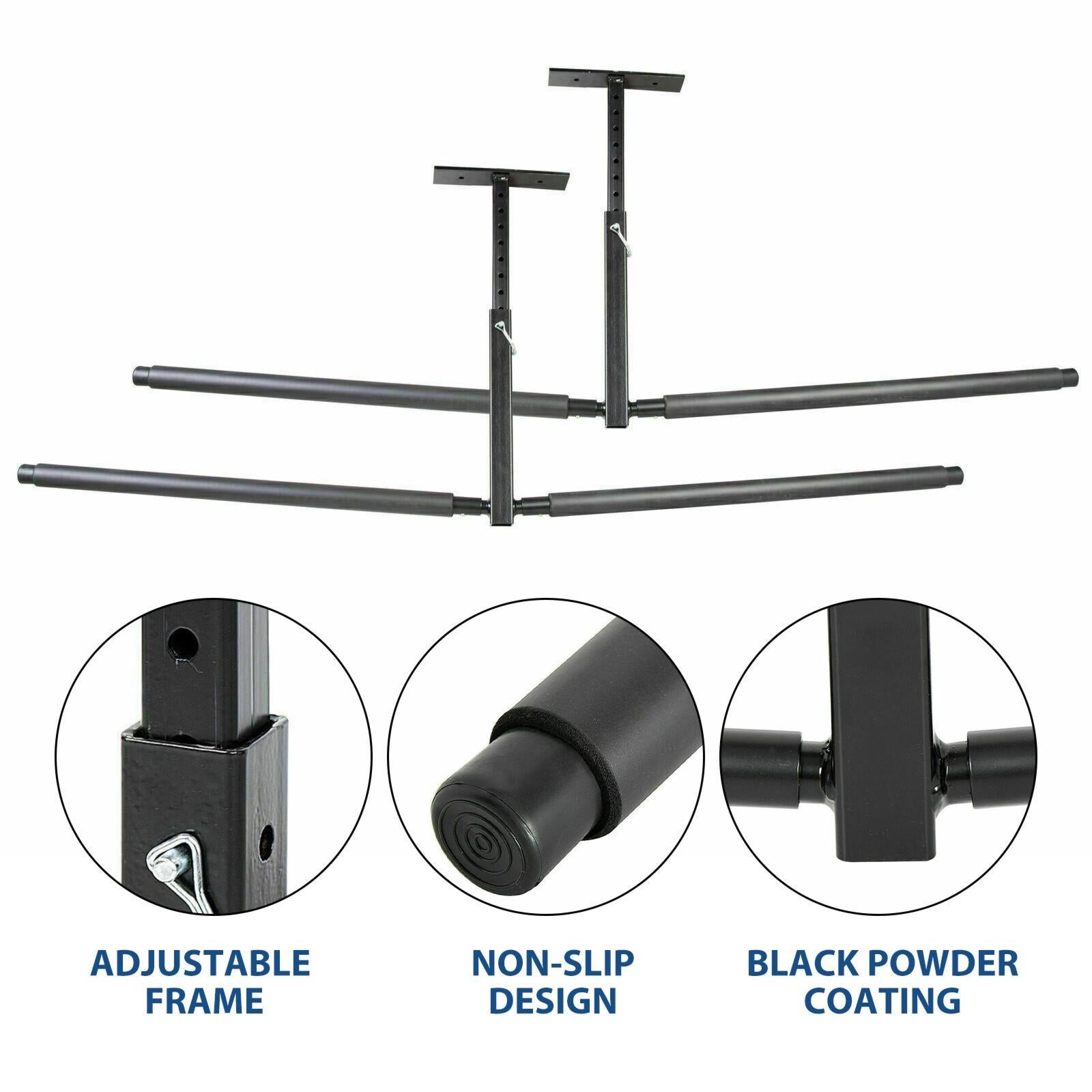 2 Kayak Ceiling Storage Rack | Hi-Port 2 | Adjustable Overhead Mount Frame
