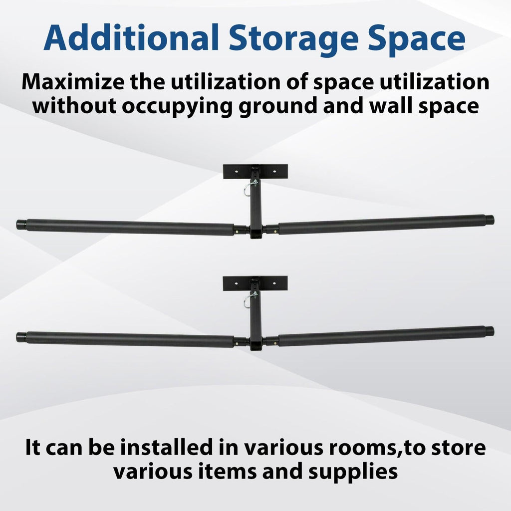 2 Kayak Ceiling Storage Rack | Hi-Port 2 | Adjustable Overhead Mount Frame
