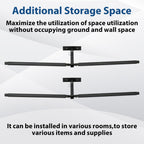 2 Kayak Ceiling Storage Rack | Hi-Port 2 | Adjustable Overhead Mount Frame
