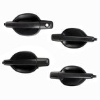 Set of 4 For Mitsubishi Endeavor Exterior Door Handle Textured Black 04-11