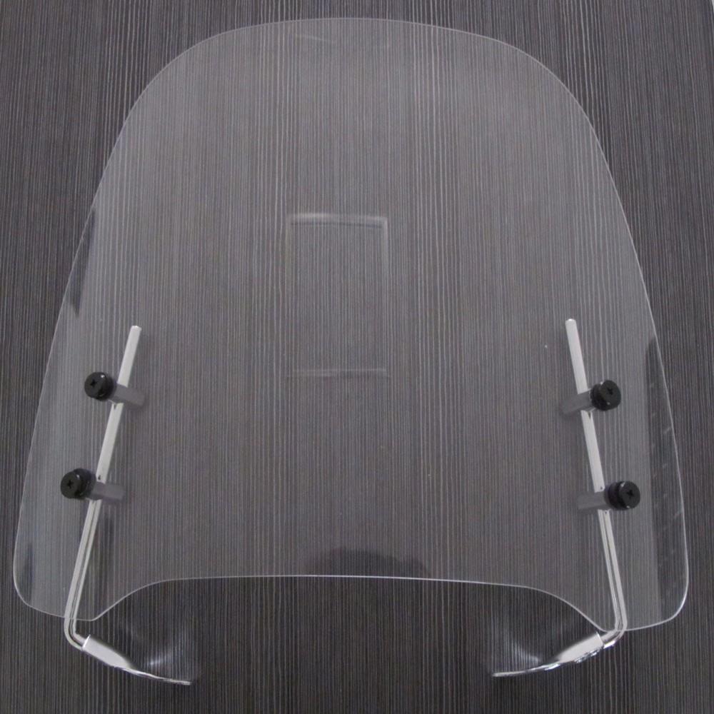 Clear Scooter Motorcycle Windshield Screen For Moped Visor 125cc 150cc Gas Gy6