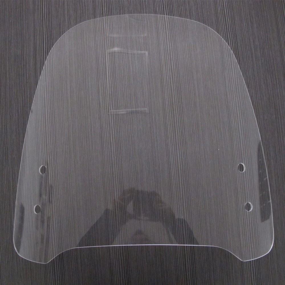 Clear Scooter Motorcycle Windshield Screen For Moped Visor 125cc 150cc Gas Gy6