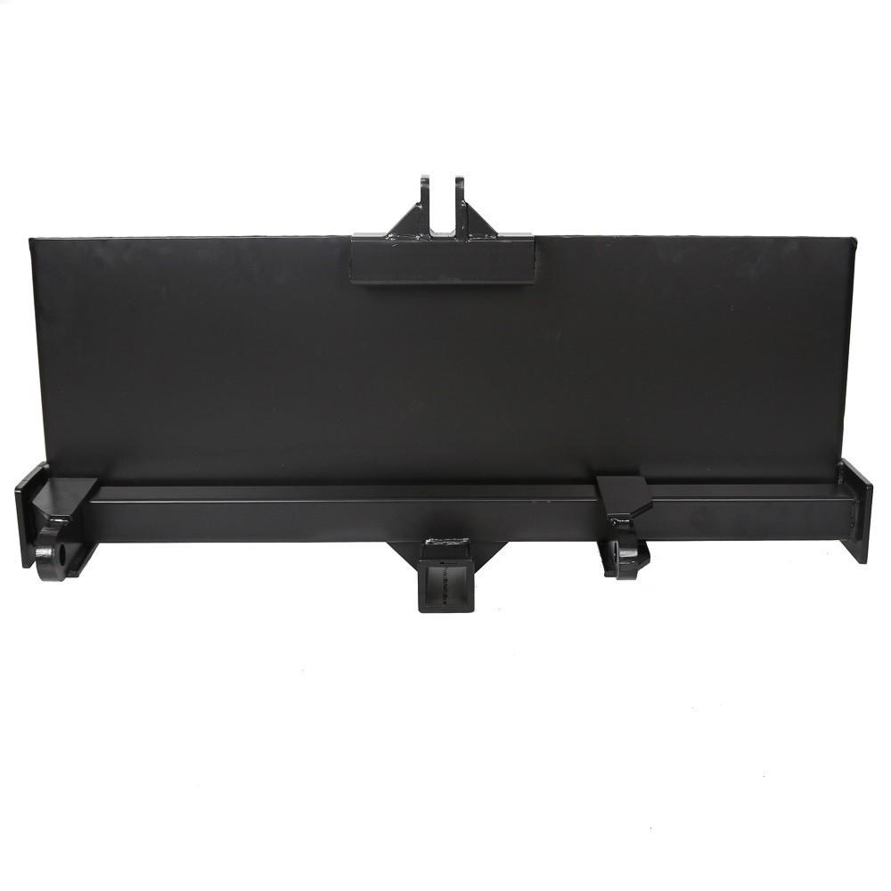 3-Point Attachment Adapter Adjustable Skid Steer Hitch Quick Attach Equipment