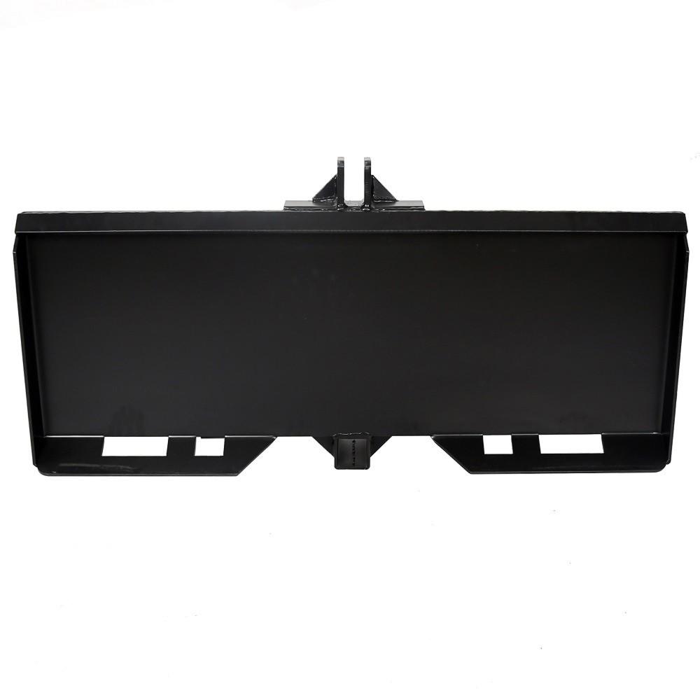 3-Point Attachment Adapter Adjustable Skid Steer Hitch Quick Attach Equipment