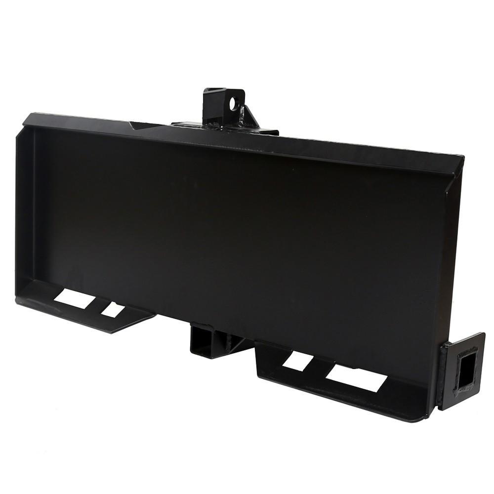 3-Point Attachment Adapter Adjustable Skid Steer Hitch Quick Attach Equipment