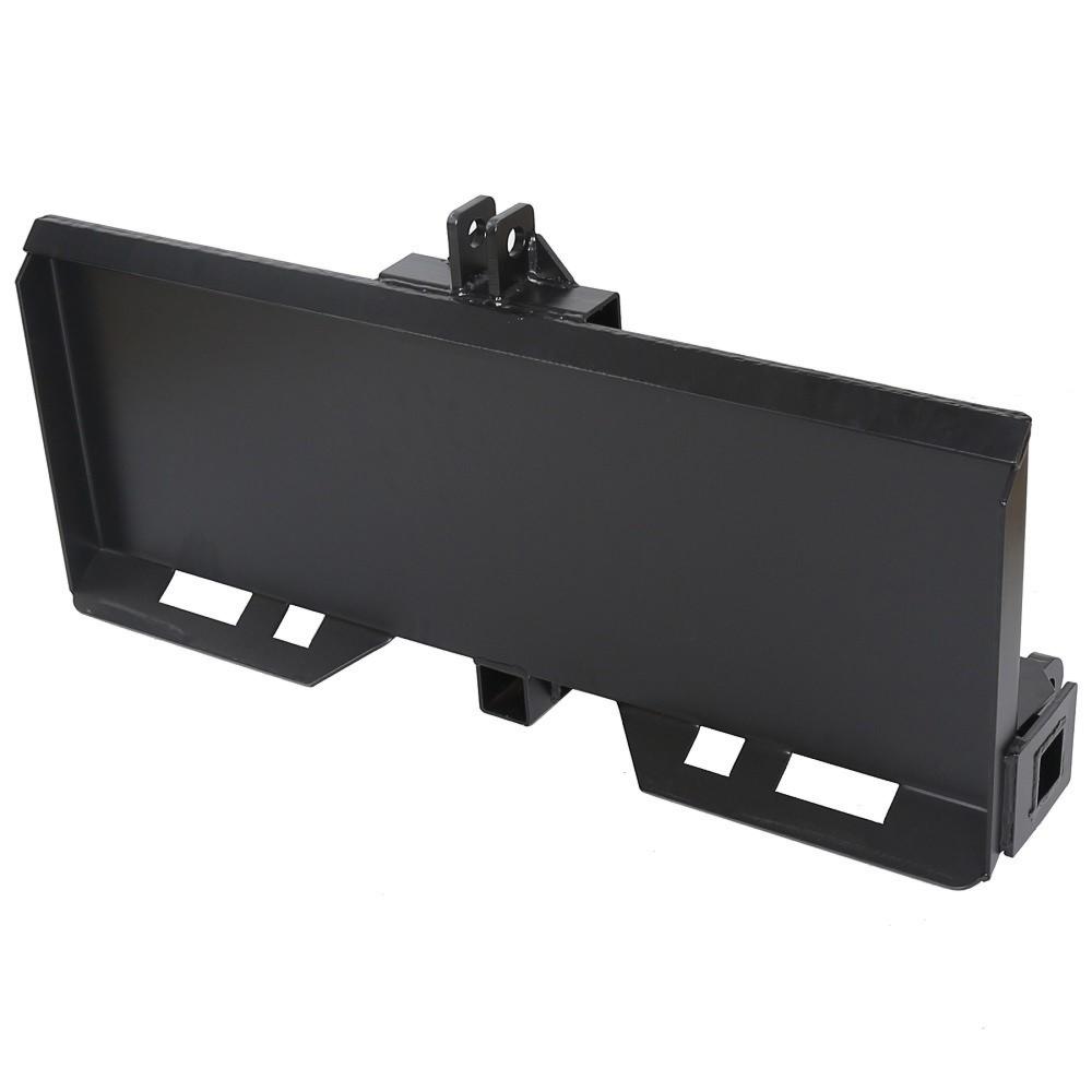 3-Point Attachment Adapter Adjustable Skid Steer Hitch Quick Attach Equipment