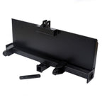 3-Point Attachment Adapter Adjustable Skid Steer Hitch Quick Attach Equipment