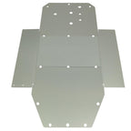 FIT FOR 08-14 POLARIS RZR 800 RZR S 900 XC ALUMINUM SKID PLATE HEAVY DUTY 3/16"