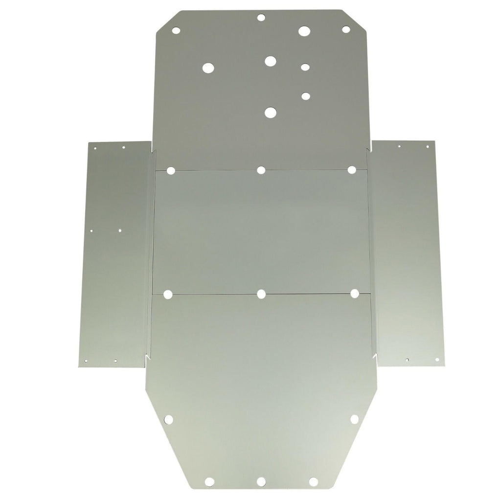 FIT FOR 08-14 POLARIS RZR 800 RZR S 900 XC ALUMINUM SKID PLATE HEAVY DUTY 3/16"