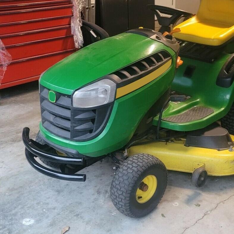 2-Bar Front Bumper Guard Lawn Tractor Protection For John Deere 100 Series