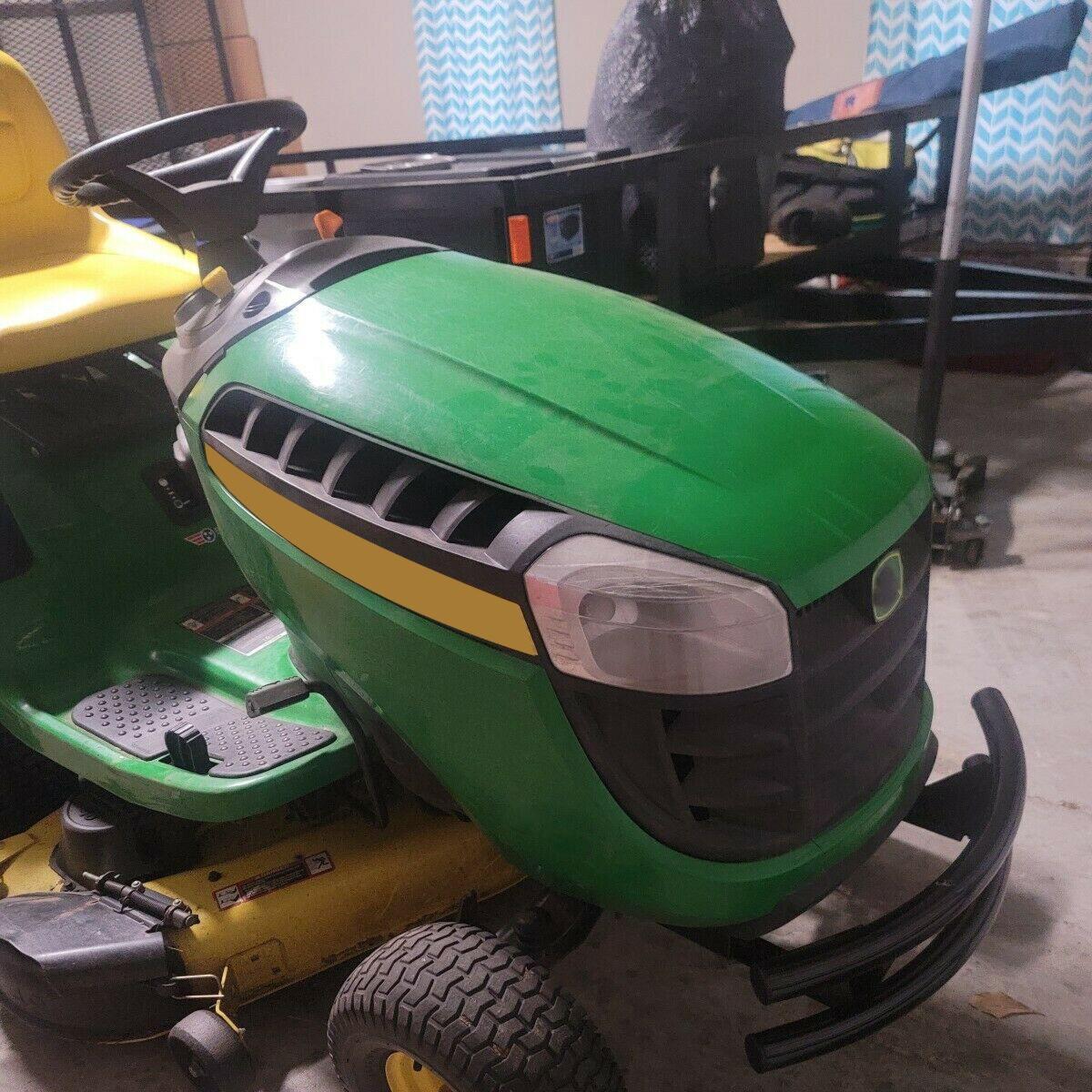 2-Bar Front Bumper Guard Lawn Tractor Protection For John Deere 100 Series