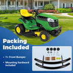 2-Bar Front Bumper Guard Lawn Tractor Protection For John Deere 100 Series