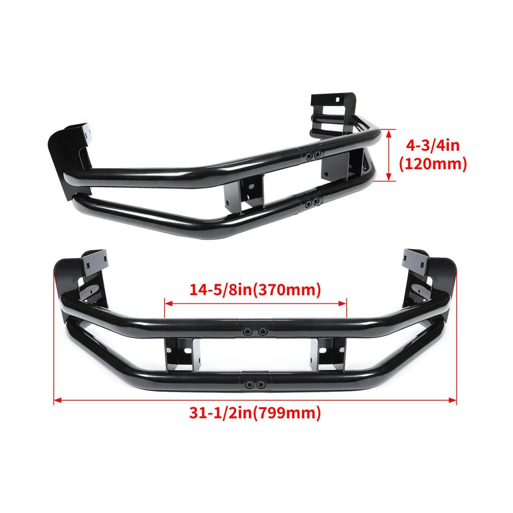 For John Deere Z235 Z255 Z335E Zero-Turn Mowers Rear Bumper Bar + Hitch Kit