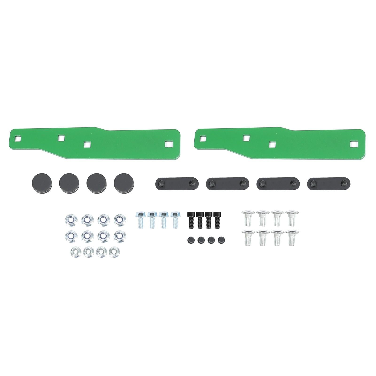 For John Deere Z235 Z255 Z335E Zero-Turn Mowers Rear Bumper Bar + Hitch Kit