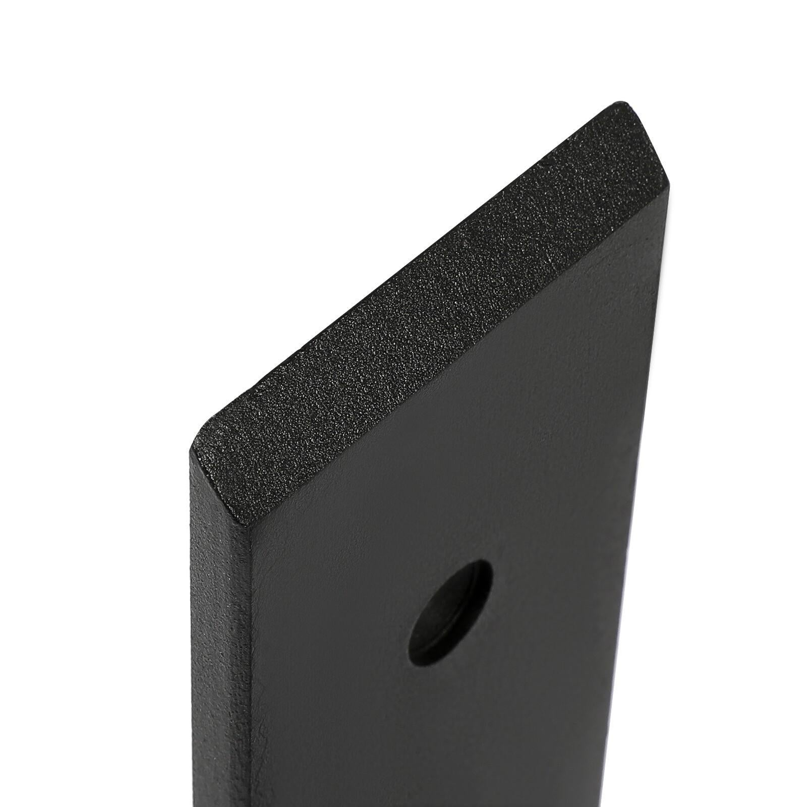 6 Heavy Duty Black Steel 6”x8” Countertop Support Brackets Corbel Lot L Shelf
