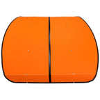 Orange Tractor Canopy For Tractors Mowers ROPS Replace for Tuff Top 52"x52"