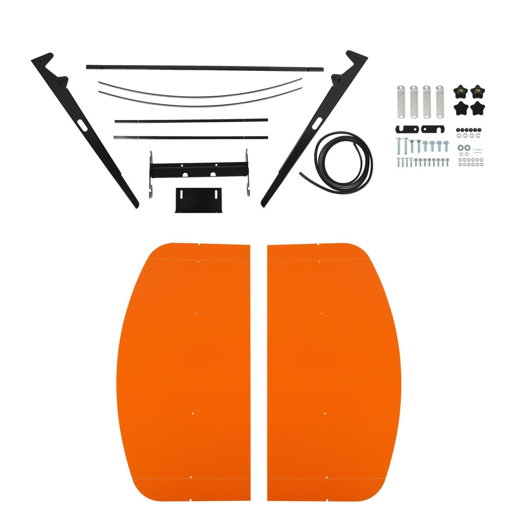 Orange Tractor Canopy For Tractors Mowers ROPS Replace for Tuff Top 52"x52"