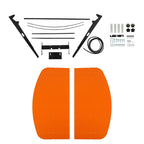 Orange Tractor Canopy For Tractors Mowers ROPS Replace for Tuff Top 52"x52"