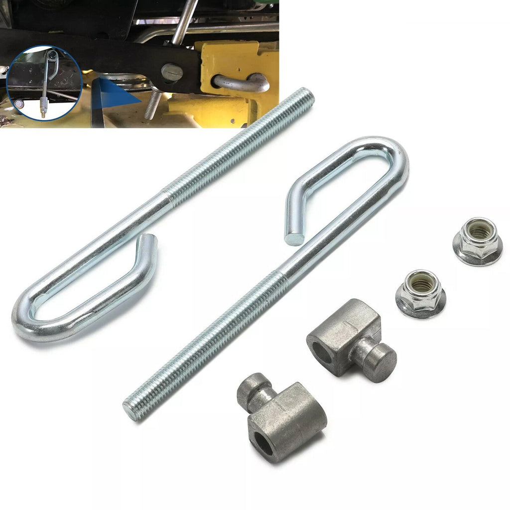 Mower Deck Lift Linkage Rod Bolt Nut Trunnion For John Deere D100 D110 D120 D130