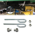 Mower Deck Lift Linkage Rod Bolt Nut Trunnion For John Deere D100 D110 D120 D130