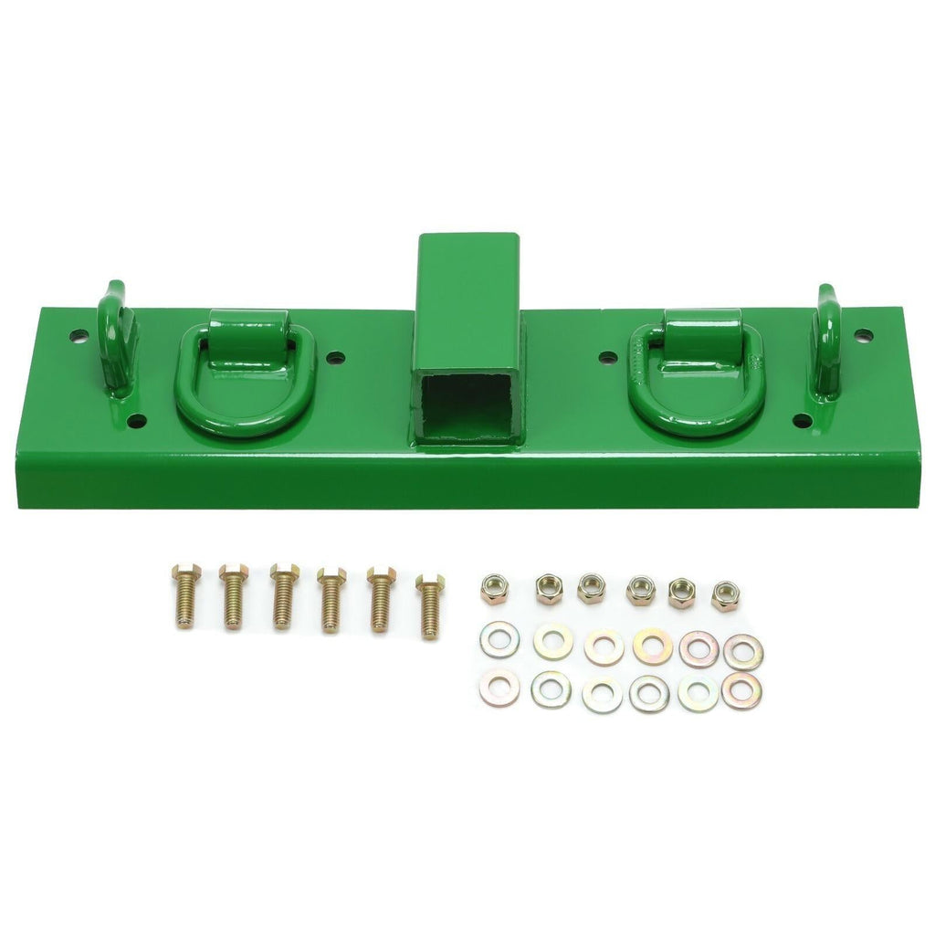 Bolt-on Grab Hooks, D Rings,2" Receiver all-in-one For John Deere 1025R Tractor