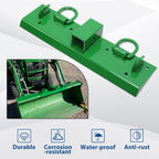 Bolt-on Grab Hooks, D Rings,2" Receiver all-in-one For John Deere 1025R Tractor