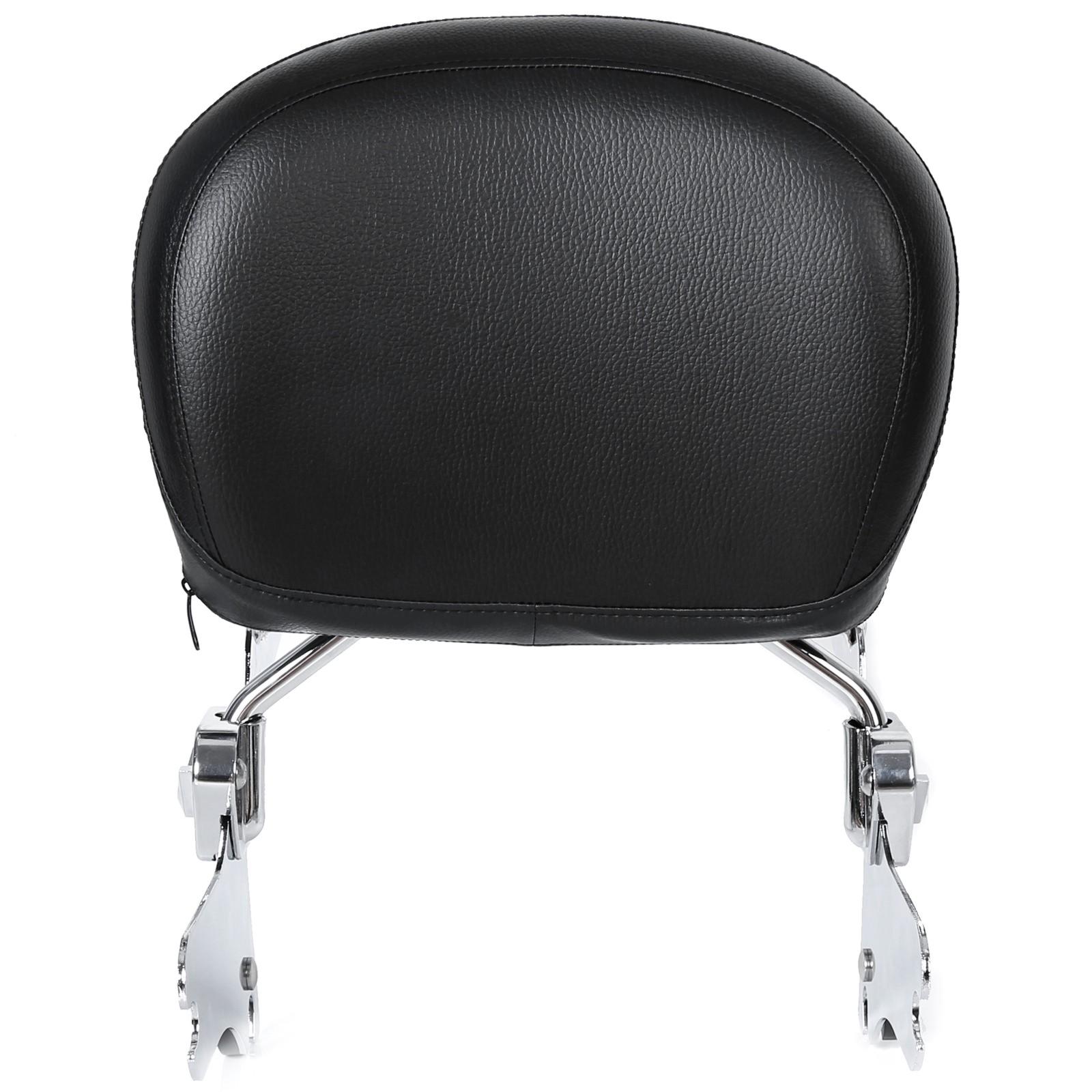 Backrest Sissy Bar Rack For Harley Touring Street Glide Road King 1997-2008