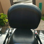 Backrest Sissy Bar Rack For Harley Touring Street Glide Road King 1997-2008