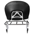 Backrest Sissy Bar Rack For Harley Touring Street Glide Road King 1997-2008