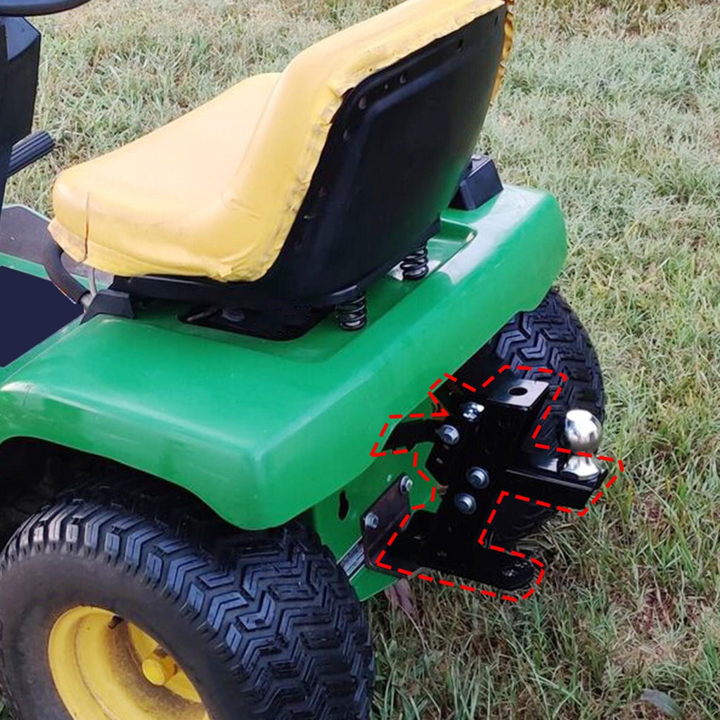 Adjustable Lawn Mower Trailer Towing Hitch Garden Tractor Hitch For John Deere