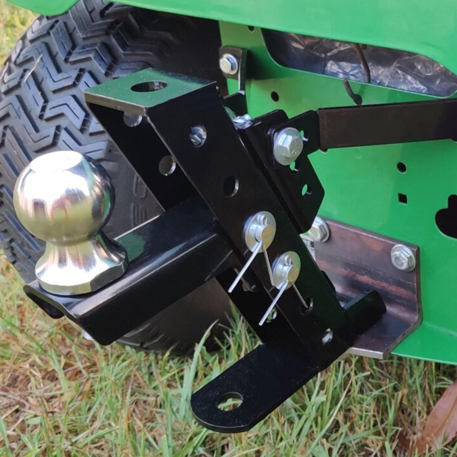 Adjustable Lawn Mower Trailer Towing Hitch Garden Tractor Hitch For John Deere