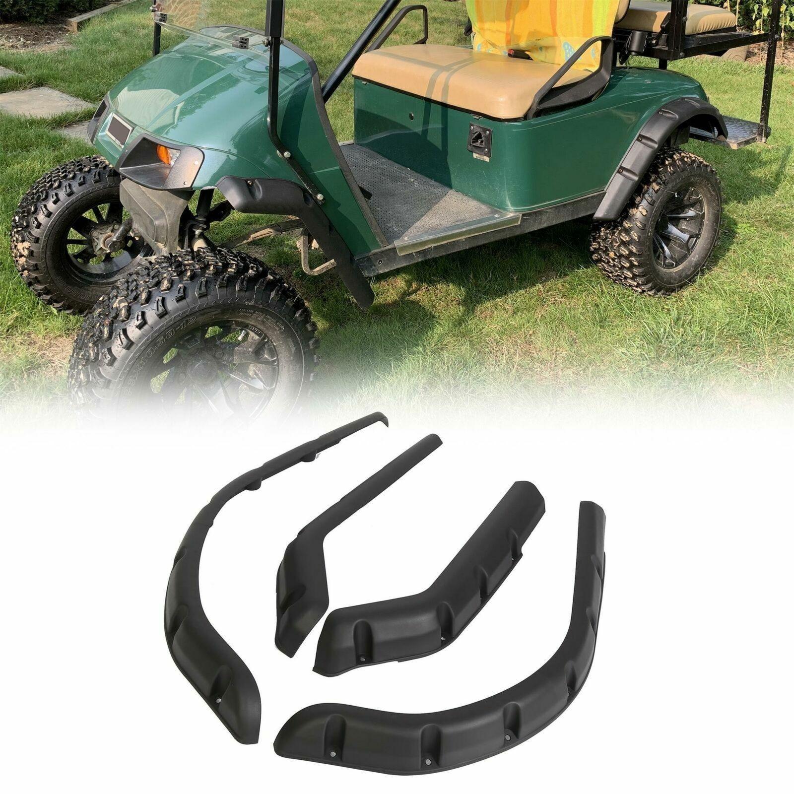 For EZGO TXT 94-13 1996 Golf Cart Front Rear Standard  Fender Flares w/ Screws