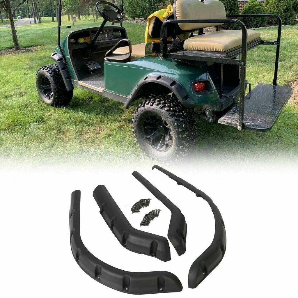 For EZGO TXT 94-13 1996 Golf Cart Front Rear Standard  Fender Flares w/ Screws