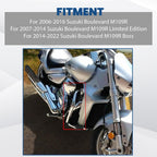 For Suzuki M109R Limited Engine Case Guard Highway Crash Bar Boulevard 06-24