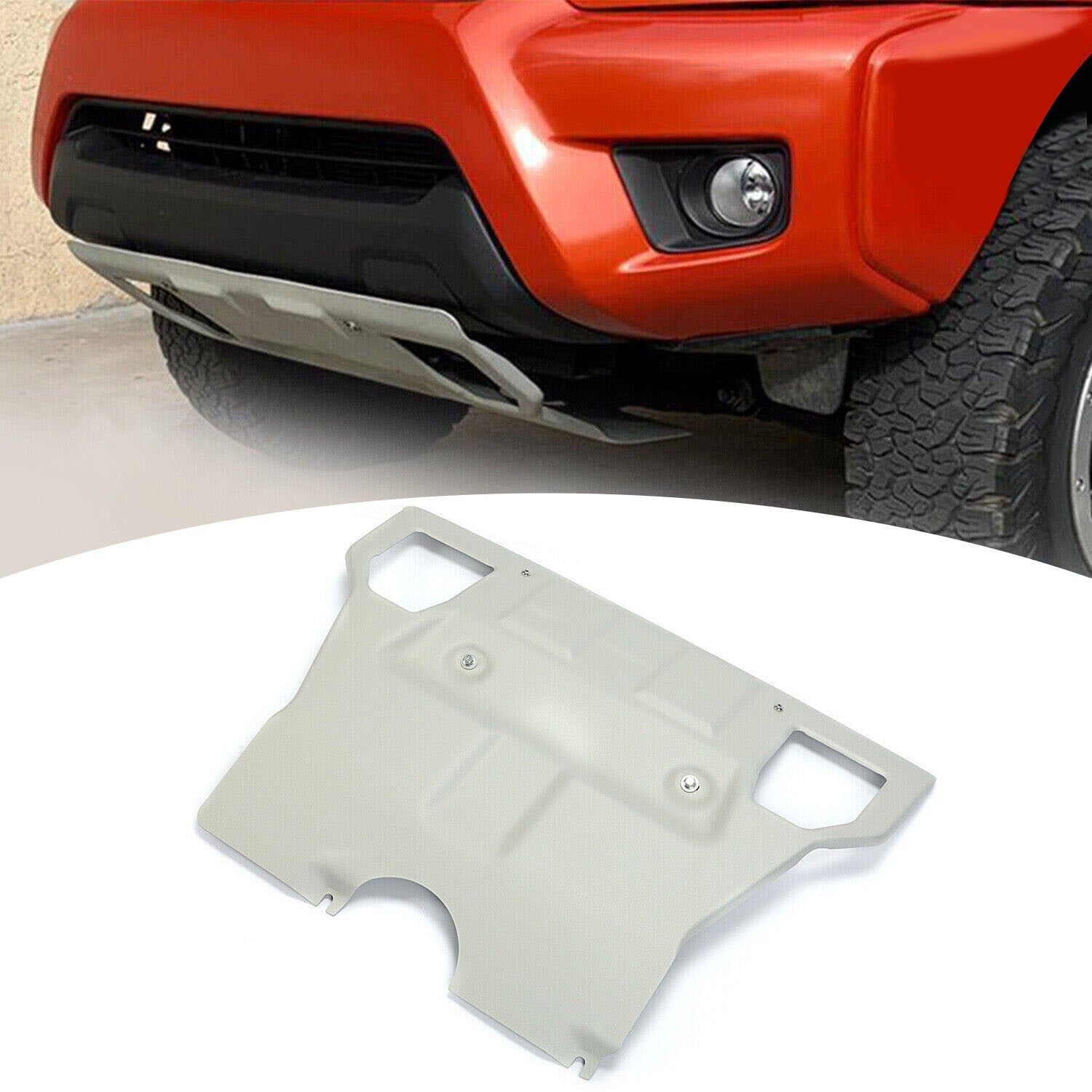 NEW Engine Pan Skid Plate For Toyota Tacoma 2005-2015 Gray Aluminium PT212-35075