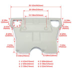 NEW Engine Pan Skid Plate For Toyota Tacoma 2005-2015 Gray Aluminium PT212-35075