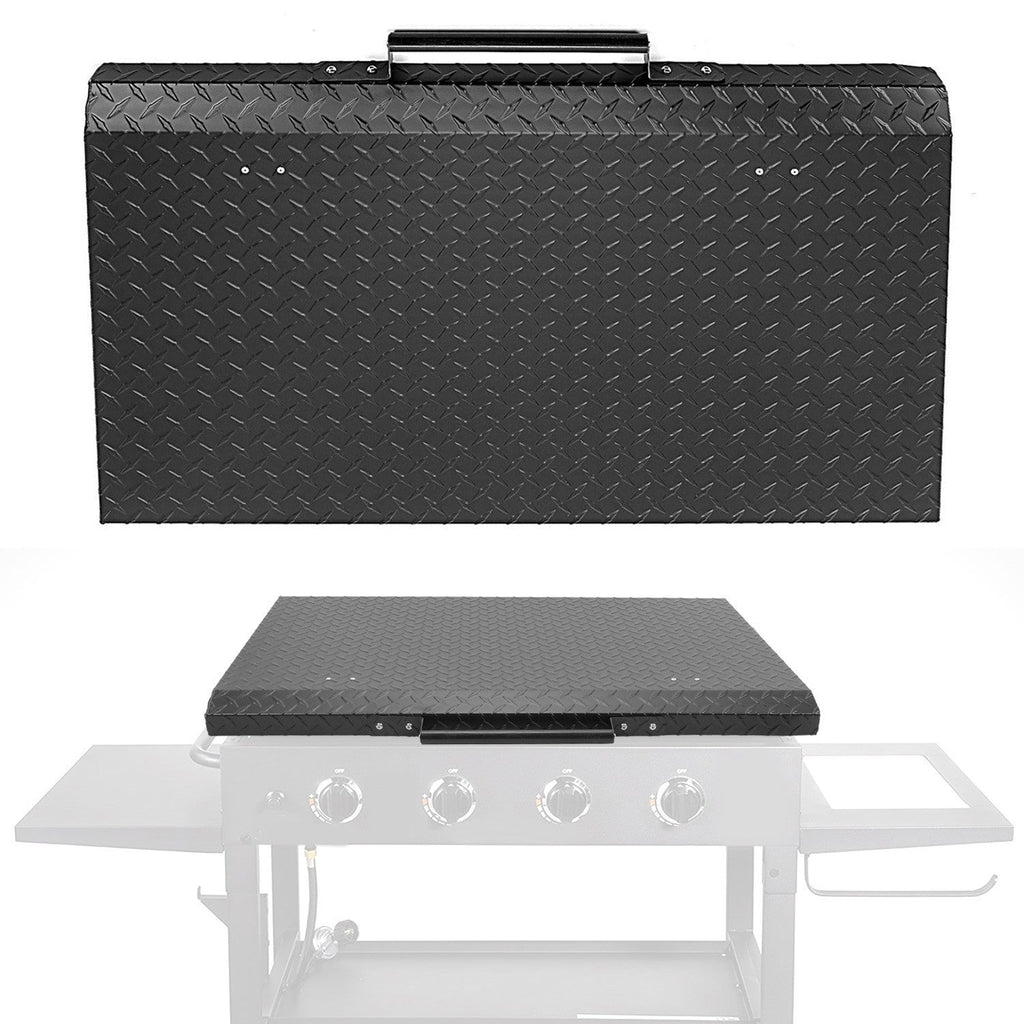 Outdoor 36" Hinged Hard Cover Lid 36 Inch Aluminum DP For Blackstone Griddle