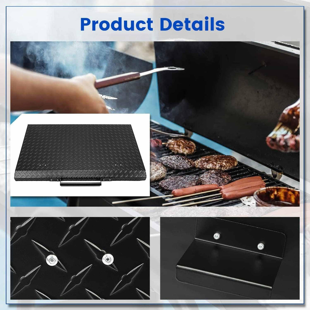 Outdoor 36" Hinged Hard Cover Lid 36 Inch Aluminum DP For Blackstone Griddle